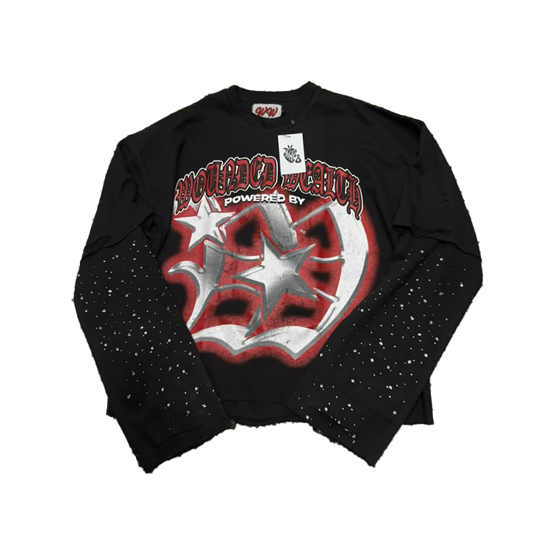 WOUNDED WEALTH | LONG-SLEEVE